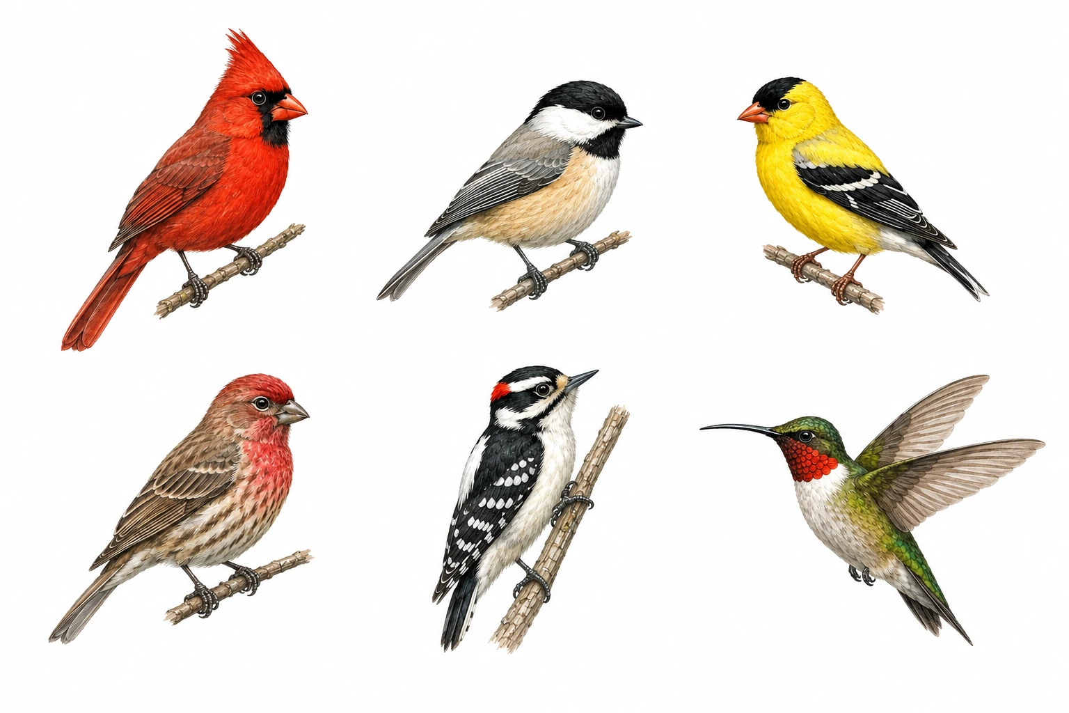 Illustration: Northern Cardinal